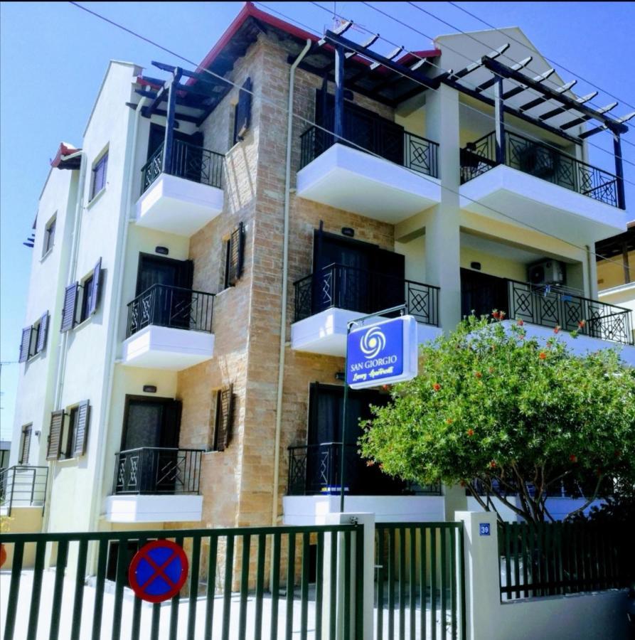 San Giorgio Luxury Apartments Ierissós Ngoại thất bức ảnh